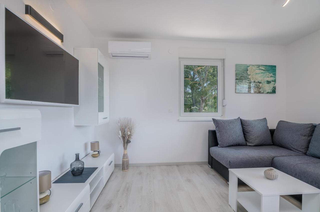 Apartments Villa "Aurea" With Pool Veglia Exterior foto